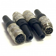 SV60 Разъем M16, папа, на провод, IP40, вилка, пайка, 250В, PIN:6, 5А LUMBERG Москва