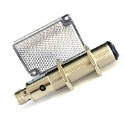 Фотоэлектрический датчик v18l Laser серия отражение от рефлектора, срабатывание 0,1-30 м, тип VL18L- Москва