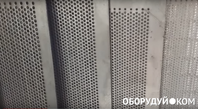 Фракционная решетка для дробилки. Сетка для дробилки. Сетка для дробилки. 2. Сетка для дробилки.