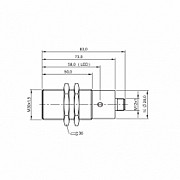 BES 516-114-S4-C Индуктивный датчик PNP, NO/NC, 10.00 мм BALLUFF аналог ВБИ-М30-76Р-1111-3 Москва