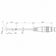 BES 516-3007-E4-C-S4-05 Индуктивный датчик, PNP, NO, 0,8 мм BALLUFF Москва