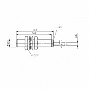 BES M12MI-PSC40-BV02 Индуктивный датчик M12, 24V DC, чувств. 4мм, PNP НО, с индикацией BALLUFF Москва