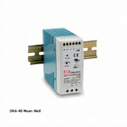 DRA-40-24 Блок питания, 40W, 1.7A, 24VDC Mean Well Москва