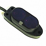 Миниатюрный фотоэлектрический датчик с приемом луча от отражателя, 12-24 VDC, VR, PNP, до 2 метров - Москва