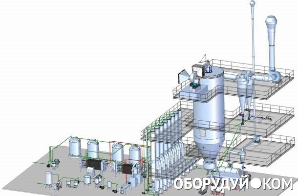 Вакуум-выпарной аппарат для фруктовых соков GL-6