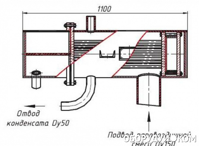 Ова 2 охладитель выпара чертеж