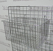 Корзина на сетку 300*300*200мм крепление пруток FG198-1 Челябинск